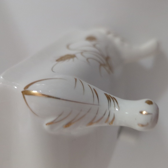 Rare Vintage Wheat Royal Sealy 4 footed Cigarette/ Trinket box. - Picture 12 of 12